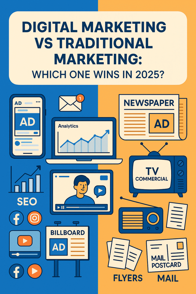 digital marketing vs traditional marketing